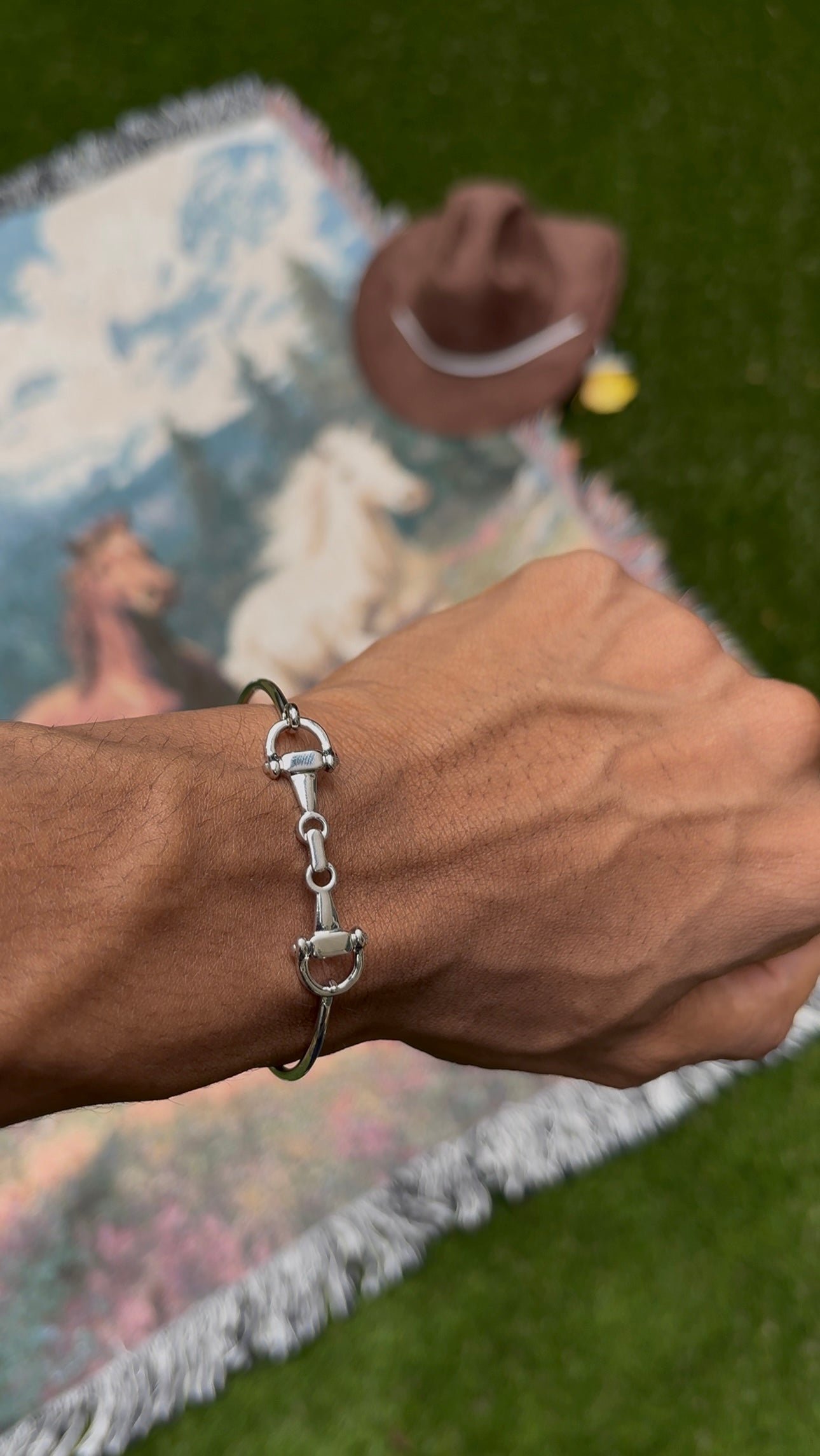 Roots & Reins Handmade Horsebit Bracelet